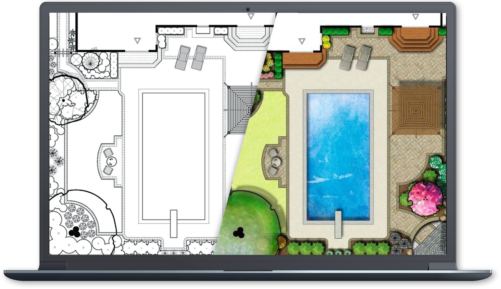 full color landscape design software