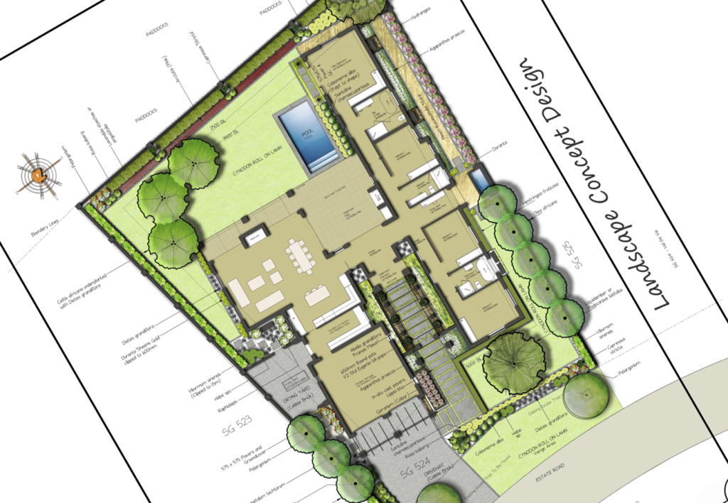 professional full color landscape design software