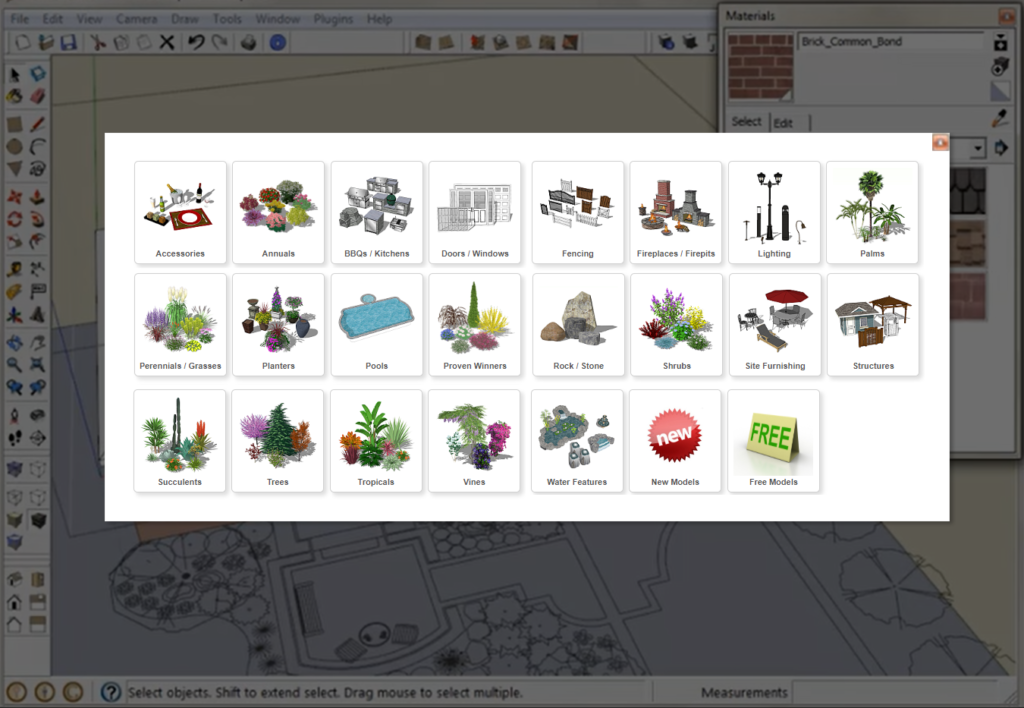 DS|Sketch3D Warehouse